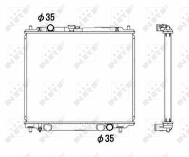 Radiators, Motora dzesēšanas sistēma NRF 52108 4