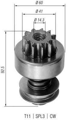 Zobrats, Starteris MAGNETI MARELLI 940113020059 1