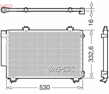 Kondensators, Gaisa kond. sistēma DENSO DCN50060 1