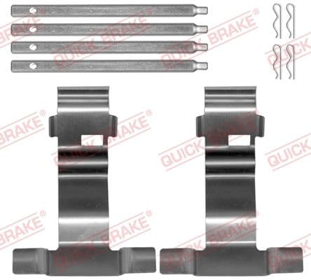 Piederumu komplekts, Disku bremžu uzlikas QUICK BRAKE 109-0043 1