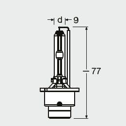 Kvēlspuldze ams-OSRAM 66440ULT 3