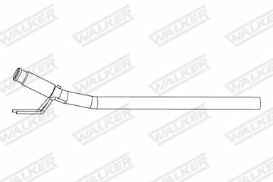 Izplūdes caurule WALKER 10953 2