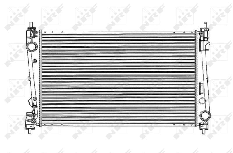 Radiators, Motora dzesēšanas sistēma NRF 53836 1