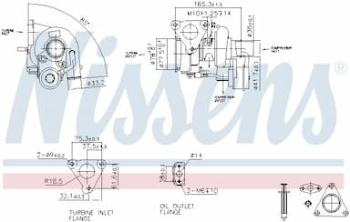 Kompresors, Turbopūte NISSENS 93262 6