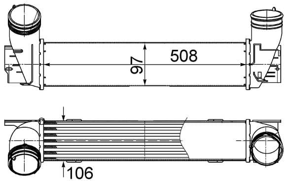 Starpdzesētājs MAHLE CI 489 000S 1