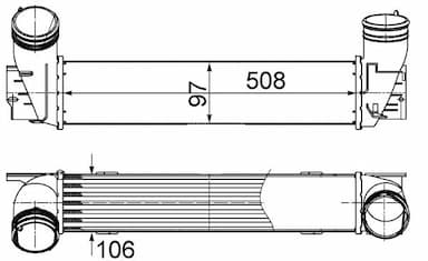 Starpdzesētājs MAHLE CI 489 000S 1