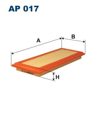 Gaisa filtrs FILTRON AP 017 1