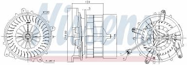 Salona ventilators NISSENS 87217 6