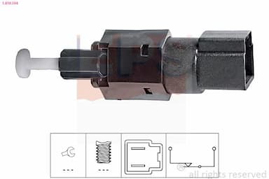 Bremžu signāla slēdzis EPS 1.810.104 1