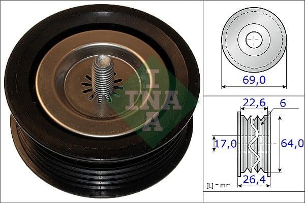 Parazīt-/Vadrullītis, Ķīļrievu siksna INA 532 0671 10 1