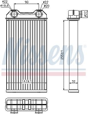 Siltummainis, Salona apsilde NISSENS 73331 6