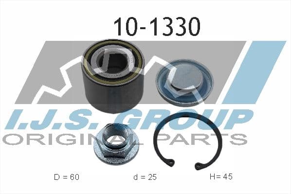 Riteņa rumbas gultņa komplekts IJS GROUP 10-1330 1