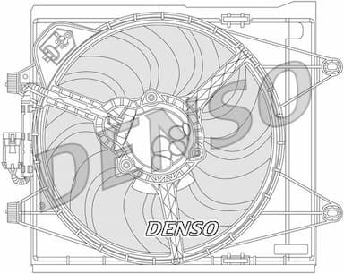 Ventilators, Motora dzesēšanas sistēma DENSO DER09051 1