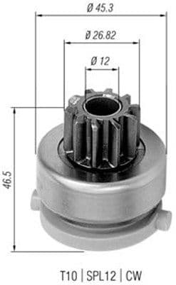 Zobrats, Starteris MAGNETI MARELLI 940113020439 1