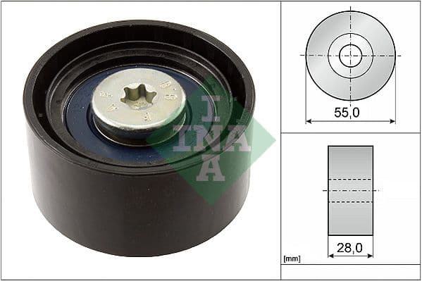 Parazīt-/Vadrullītis, Ķīļrievu siksna INA 532 0556 10 1