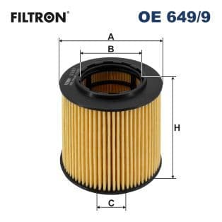 Eļļas filtrs FILTRON OE 649/9 1