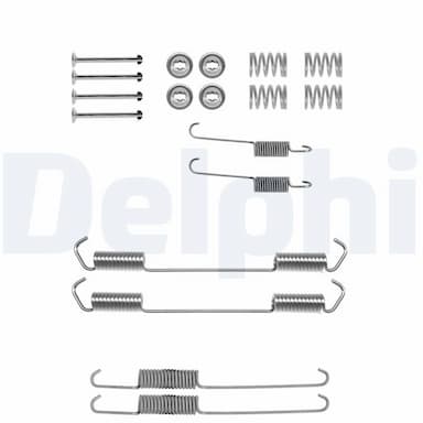 Piederumu komplekts, Bremžu loki DELPHI LY1062 1