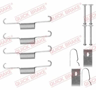 Piederumu komplekts, Stāvbremzes mehānisma bremžu loks QUICK BRAKE 105-0884 1