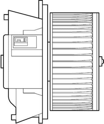 Salona ventilators MAHLE AB 107 000P 2