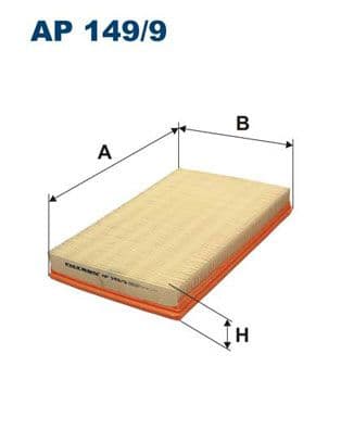 Gaisa filtrs FILTRON AP 149/9 1