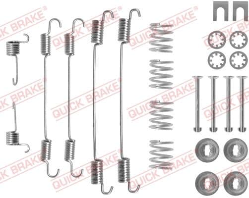 Piederumu komplekts, Bremžu loki QUICK BRAKE 105-0747 1