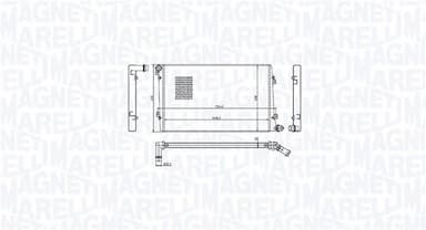 Radiators, Motora dzesēšanas sistēma MAGNETI MARELLI 350213218100 1