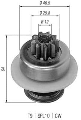 Zobrats, Starteris MAGNETI MARELLI 940113020034 1