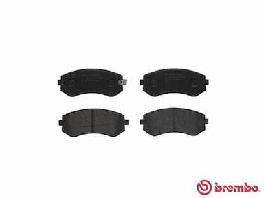 Bremžu uzliku kompl., Disku bremzes BREMBO P 56 039 2