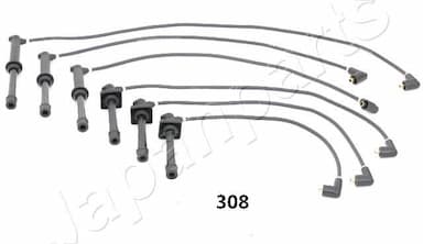 Augstsprieguma vadu komplekts JAPANPARTS IC-308 1