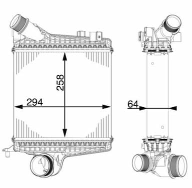 Starpdzesētājs MAHLE CI 221 000P 2