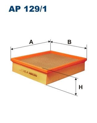 Gaisa filtrs FILTRON AP 129/1 1