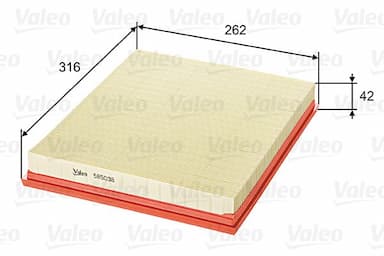 Gaisa filtrs VALEO 585038 1