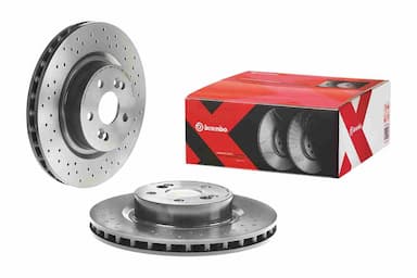 Bremžu diski BREMBO 09.8904.1X 2