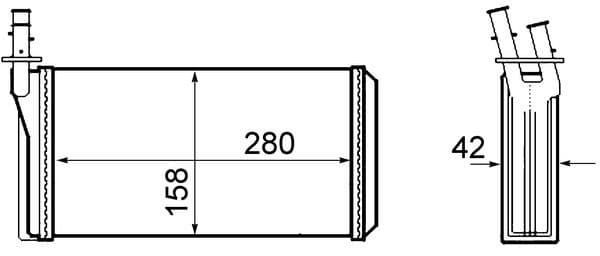 Siltummainis, Salona apsilde MAHLE AH 63 000S 1