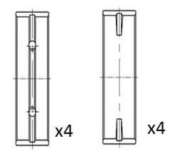 Kloķvārpstas gultnis FAI AutoParts BM1015-STD 1