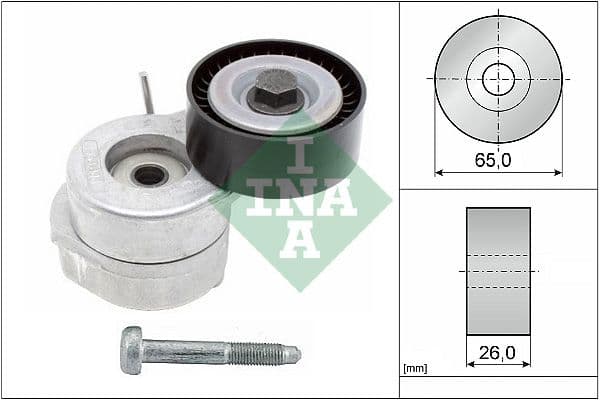 Siksnas spriegotājs, Ķīļsiksna INA 534 0607 10 1