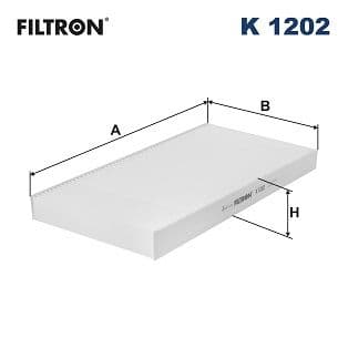 Filtrs, Salona telpas gaiss FILTRON K 1202 1