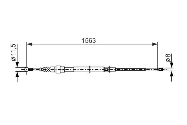 Trose, Stāvbremžu sistēma BOSCH 1 987 477 891 1