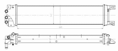 Radiators, Motora dzesēšanas sistēma NRF 550026 1