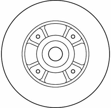 Bremžu diski TRW DF2706BS 2