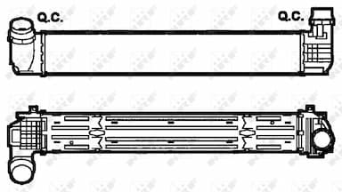 Starpdzesētājs NRF 30287 5