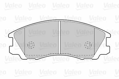 Bremžu uzliku kompl., Disku bremzes VALEO 301506 2