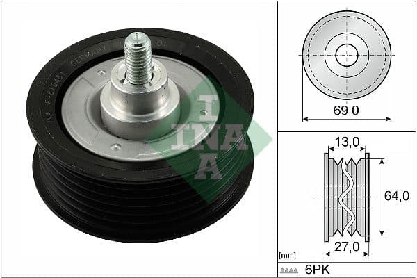 Parazīt-/Vadrullītis, Ķīļrievu siksna Schaeffler INA 532 0477 10 1