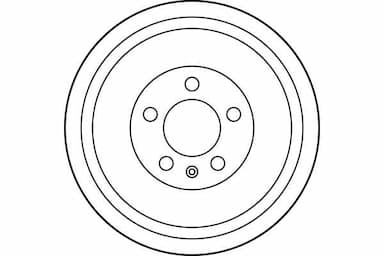 Bremžu trumulis TRW DB4262 2
