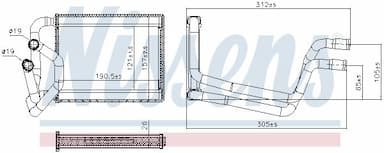 Siltummainis, Salona apsilde NISSENS 707245 1