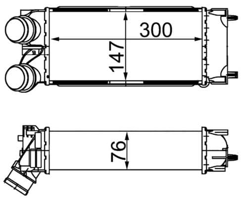 Starpdzesētājs MAHLE CI 367 000S 1