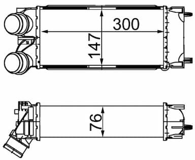 Starpdzesētājs MAHLE CI 367 000S 1