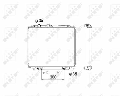 Radiators, Motora dzesēšanas sistēma NRF 53810 1