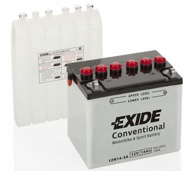 Startera akumulatoru baterija EXIDE 12N24-3A 1