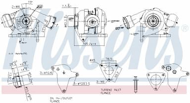 Kompresors, Turbopūte NISSENS 93254 6